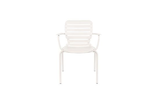 White garden armchair Vondel Clipped