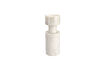Miniature White marble candlestick Paros 1