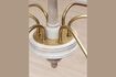 Miniature White metal chandelier Saumur 6