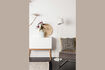 Miniature White metal floor lamp Buckle Head 8