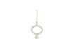 Miniature White stoneware candlestick Cerca 3