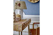 Miniature White stoneware table lamp Rama 2