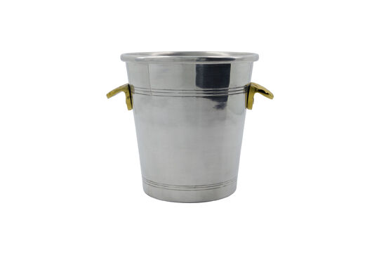 Wijnkoeler 20 cm van zilver aluminium HDVind Productfoto