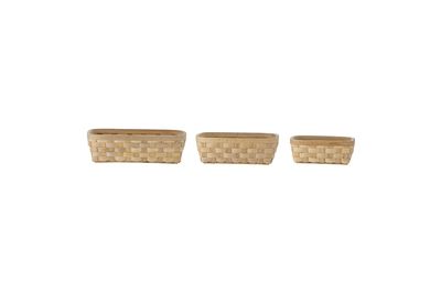 Wilja fir wood bread basket