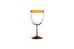 Miniature Wine glass in amber glass Tarifa 1