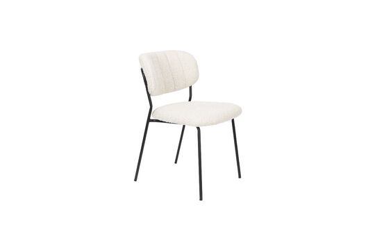 Witte krulstoel Jolien