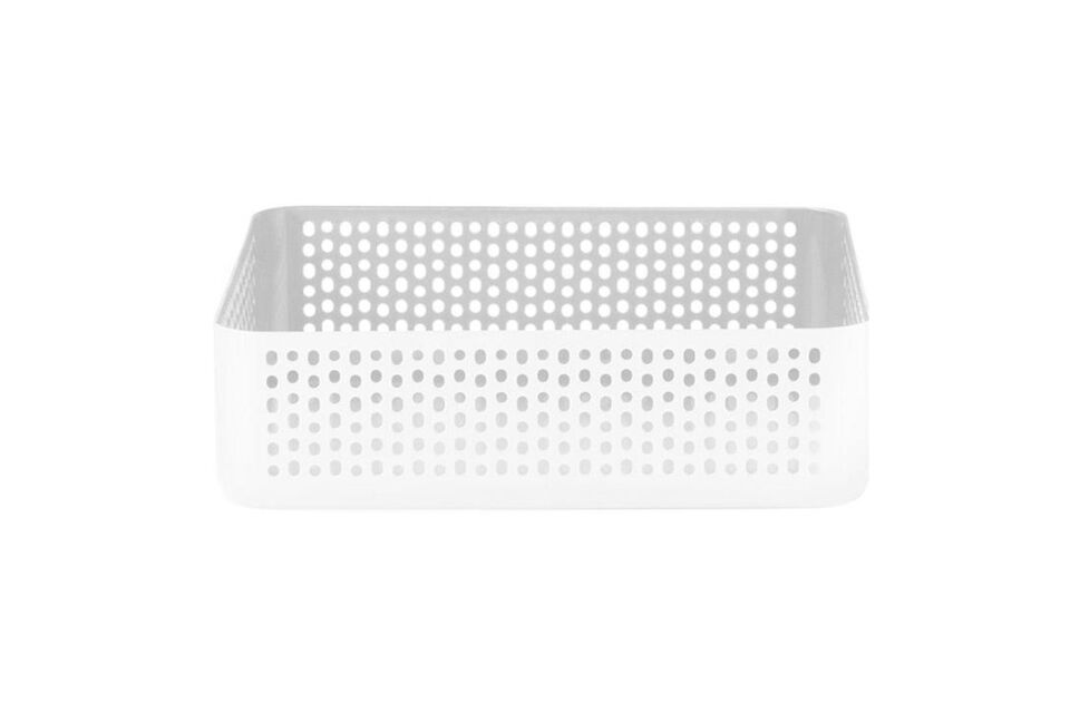 Witte metalen opbergbak M Nic Nac Normann Copenhagen