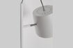 Miniatuur Witte metalen vloerlamp Buckle Head 12