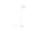 Miniatuur Witte metalen vloerlamp Buckle Head Productfoto