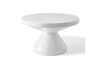 Miniatuur Witte polyester salontafel Zig Zag 1