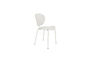 Miniatuur Witte stoel van gerecycled plastic The Ocean Productfoto