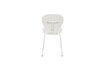 Miniatuur Witte stoel van gerecycled plastic The Ocean 6
