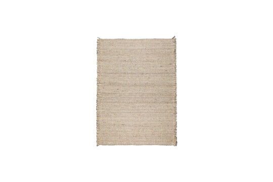 Wollen vloerkleed 170x240 cm beige en geel Frills Productfoto