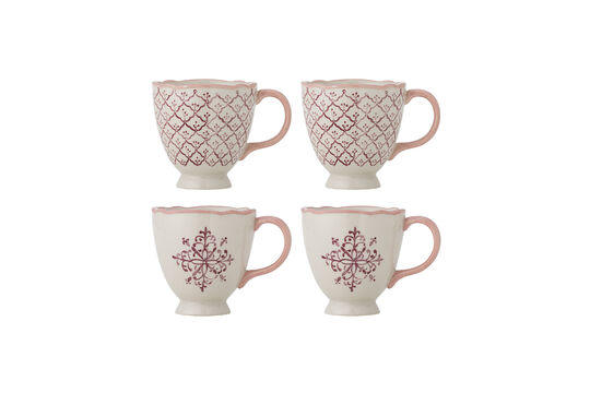 Wonderland Becher, Rose, Steingut ohne jede Grenze