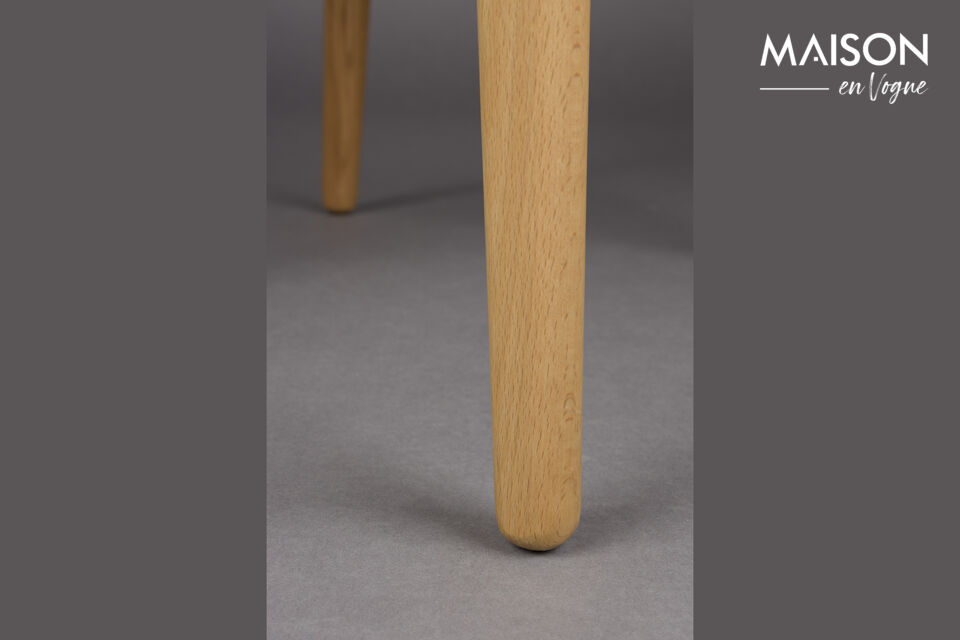 Wooden beige chair Cecile - 12