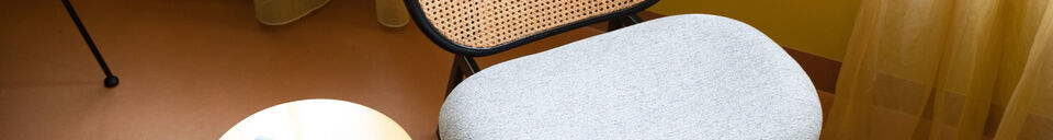 Material Details Wooden living room armchair with gray Spike fabric