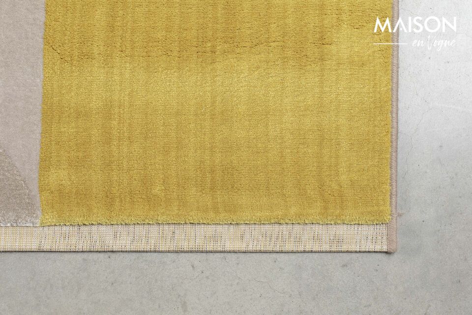 Don\'t expect a simple rug: the Hilton distills visual sophistication with intarsial patterns and