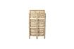 Miniature Zep natural bamboo folding bookcase 5