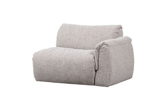 Zitbank element 1-zits arm rechts naturel melange BAGGY Productfoto