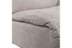 Miniatuur Zitbank element 1-zits arm rechts naturel melange BAGGY 6
