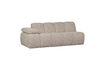 Miniatuur Zitbank element 2-zits arm links bouclé beige melange Mojo 4
