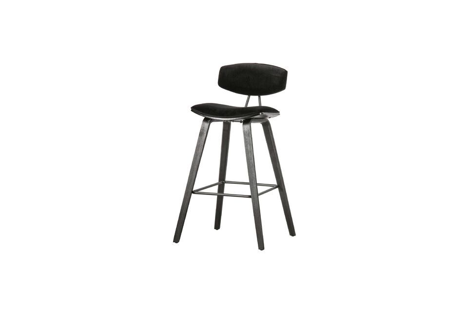 Een coole en comfortabele barkruk.