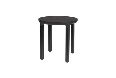 Zwart houten bijzettafel Storm