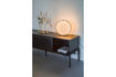 Miniatuur Zwart houten dressoir Hardy 2