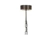 Miniatuur Zwarte metalen lamp supension Khaki 4